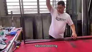 46 Roller Screen Production Process #screendoor #insectscreen #factory