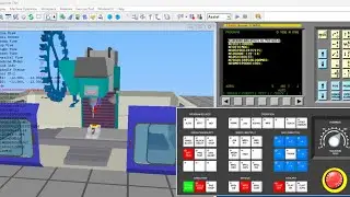 Simulation sur SwanSoft CnC FANUC 0MD