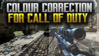 How to use COD twitch + Color correction effects together tutorial