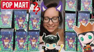 РАСПАКОВКА БЛАЙНД БОКСОВ СО ЗЛОДЕЯМИ ДИСНЕЙ 😈 POP MART DISNEY VILLAINS BLIND BOX UNBOXING