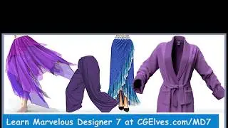 Learn Marvelous Designer 7 | Marvelous Designer 7 Tutorials New Features