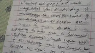 BS Geography 4th semester saraiki lecture topic The dictionary of jatki or western punjabi language
