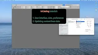 InCatalog tutorial 2