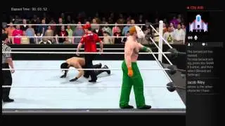 JohnFazio3 mucking about on wwe2k16