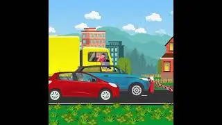 Automated Gate Remoted Control Services / 2D Animation / UKR