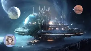 Ambient Space Station Music 🛰️ Mysterious Deep Journey