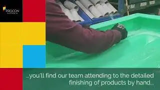 Carefully finishing every product by hand | Quality Pallet bins | Binnovation 360