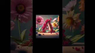 Beautiful A to Z alphabet❤ #nidicreation #trending #viral #dp #alphabet #namedpz #attitude #fashion