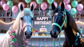 🎂 Beautiful &ldquo;Happy Birthday&rdquo; Greetings For Horse Lovers.