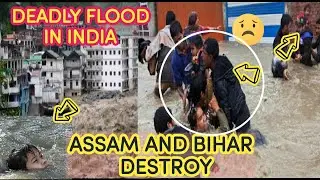 INDIA FLOOD NEWS TODAY | EASTERN INDIA HEAVY FLOOD ASSAM AND BIHAR TODAY | WEATHER NEWS TODAY FLOOD