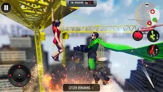 Superhero Rescue Citizen | Flying Superhero City Rescue Missions | Superhero Save Citizen