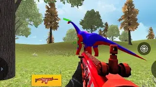 Wild Animal Hunter 3D - 🦕Dinosaur Hunter Game-Android Gameplay #hello I'm DINO GAMETRY