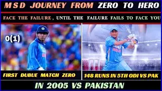 ms dhoni journey from zero to hero