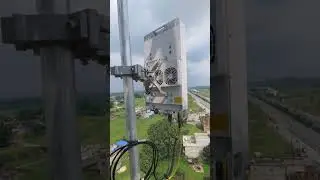AIRTEL ATC TOWER DISMANTLE || Airtel Indus Tower kaise lagwaye || airtel 5g internet speed Testing |