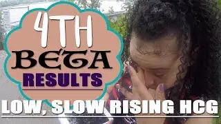 4th Beta   Low Slow Rising HCG AFTER FET