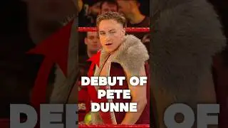 Pete Dunne's WWE DEBUT #wwe  #wrestling #shorts