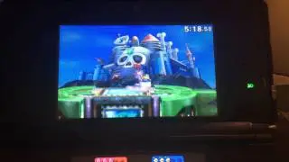 Super Smash Bros for 3ds Captain Falcon Knee