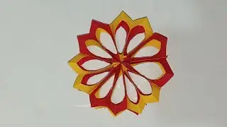 Easy crafts Ideas / How to make simple flowers/ Origami paper craft / DIY paper craft.