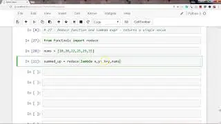 Python 3 Programming Tutorial | #5 Python lambda function with Reduce function