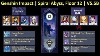 Genshin Impact | Spiral Abyss Floor 12 | Chasca & Navia Carry | Full Stars | V5.5 B