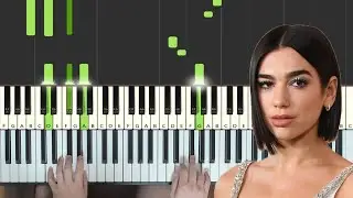 Dua Lipa - Don't Start Now (Piano Tutorial Lesson)