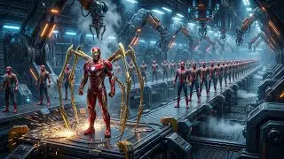 Inside the Secret Iron Spider Factory – Mass Production of Nano-Suits (Full Tour)