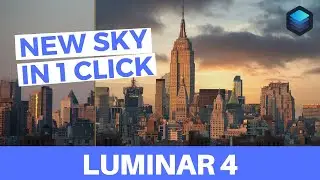 Replace the SKY in ANY Photo in 1 click | Luminar Neo