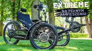 Niebieski Extreme - prezentacja tr&oacute;jkołowego roweru elektrycznego Dekers