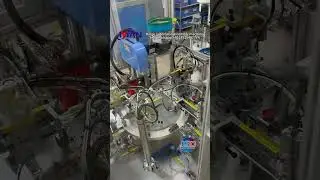 Yanman inner arm automatic assembly machine line #hingemanufacturing #hingemachinery