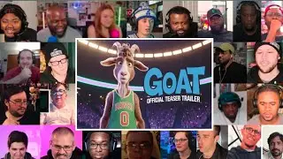 GOAT New Trailer Reaction Mashup Mashcine.Reacts 