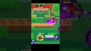 I like no skill Hypercharge Mortis🦇 #brawlstars #brawler