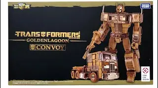 transformers masterpiece optimus prime mp10 golden lagoon #transformers #viral #hasbro #transformers