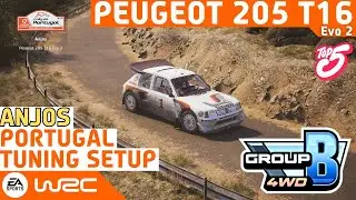 ПЕЖО 205 Т16 ЭВО 2 | АНХОС | НАСТРОЙКА ТЮНИНГА | ПОРТУГАЛИЯ | ГРУППА 4WD | НУЖНЫ НЕРВЫ
