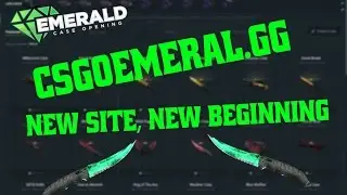 CSGO - GAMBLING ON A NEW CASE OPENING SITE + AFFILIATE
