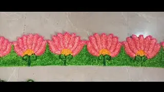 How to make woolen Rangoli Mat