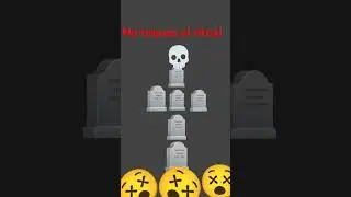 no toques el ritual o acabar&aacute;s como los ni&ntilde;os muertos 😰