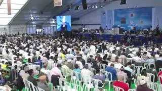 Jalsa Salana UK 2013: Flag Hoisting Ceremony & First Session Address