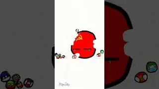 Fin de la #URSS #countryballs #unionsovietica #animation
