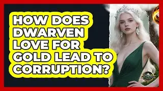 How Does Dwarven Love For Gold Lead To Corruption? - Echoes Of The Ring