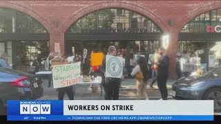 Starbucks workers go on strike in Brooklyn