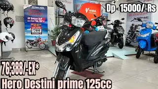 Hero new Destini prime 125cc 2025 review |new destini 125|🔥Bs6 on road price