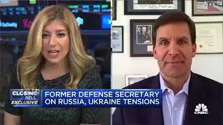 Former Sec. Defense Mark Esper Joins CNBC's Closing Bell on March 2, 2022 | Worldwide Speakers Group