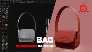 How to texture a BAG in Substance Painter
