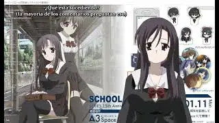 School Days Vtuber error raro en espa&ntilde;ol 