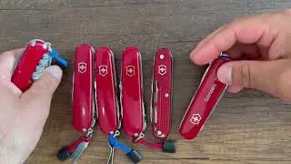 Probando la #Victorinox Synergy X para #EDC y comparación con otras Victorinox 
