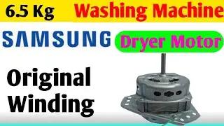 Samsung Dryer Motor Original  Winding Data | 💯✔️ Washing Machine Dryer Motor Kaise Rewind Karen ? 😊