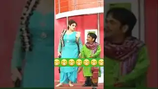 punjabi stage drama full funny 😆 vicky kodu & saira maher #viral #funny #comedy #shorts #ytshorts