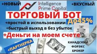 #INTELLIGENCEPRIMECAPITAL   ТОРГОВЫЙ БОТ Возможности, перспективы риски