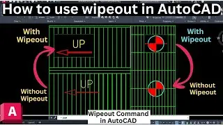 Как использовать функцию &laquo;Выделение&raquo; в AutoCAD 2025 | AutoCAD WipeoutFrame | Wipeout AutoCAD