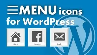 how to add icon menu in wordpress theme